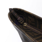 FENDI Zucca Canvas Tote Bag Brown Black88673