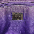 FENDI Zucca Canvas Tote Bag Brown Black88673