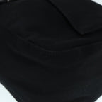 FENDI Mamma Baguette Shoulder Bag Nylon Black Silver88735