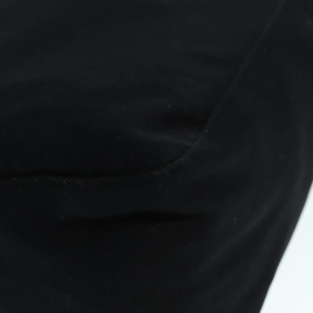 FENDI Mamma Baguette Shoulder Bag Nylon Black Silver88735