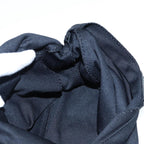 FENDI Mamma Baguette Shoulder Bag Nylon Black Silver88735