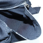 FENDI Mamma Baguette Shoulder Bag Nylon Black Silver88735