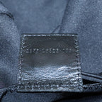 FENDI Mamma Baguette Shoulder Bag Nylon Black Silver88735