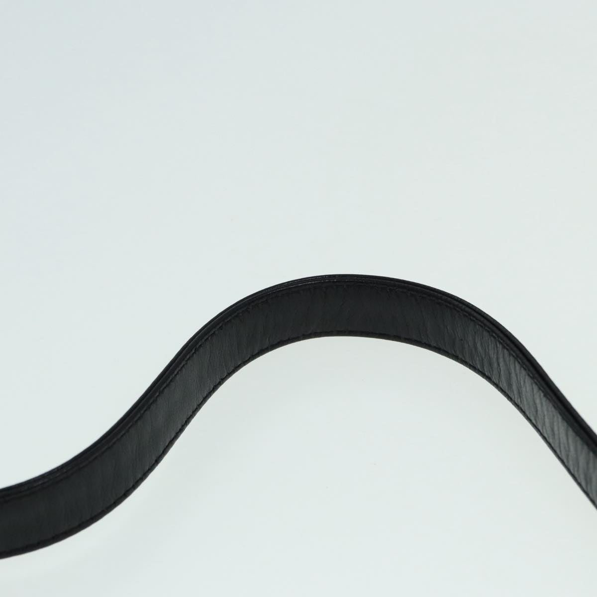 FENDI Mamma Baguette Shoulder Bag Nylon Black Silver88735