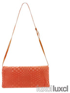 Bottega Veneta Canvas Vintage Clutch Shoulder Bag
