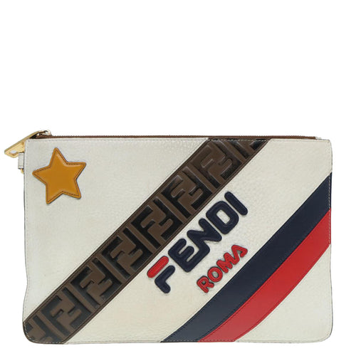 Fendi  Leather Clutch Bag ()