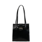 Saint Laurent Tote Bag Black Patent Leather  Saint Laurent