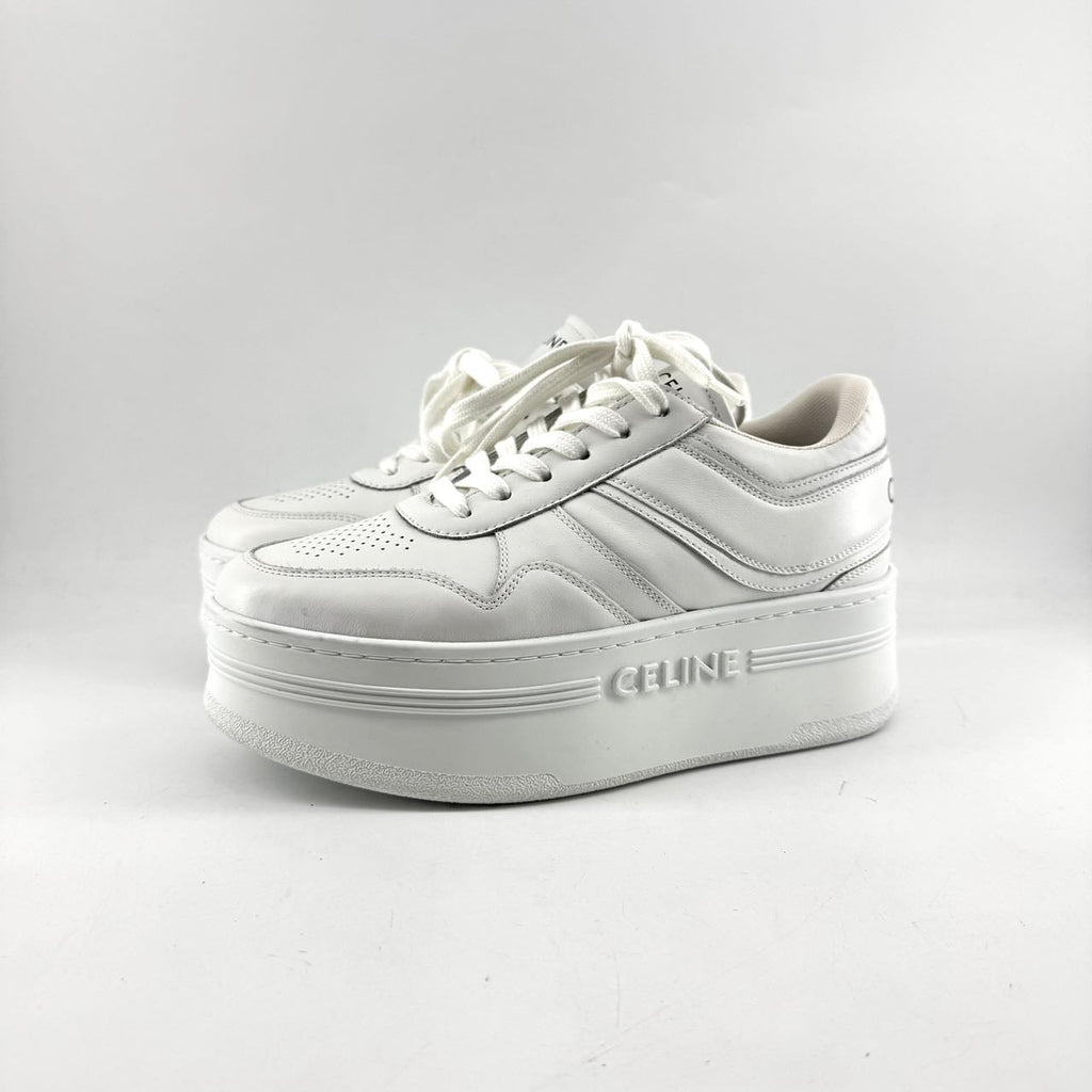 Celine Calfskin Wedge Sneakers Size 36