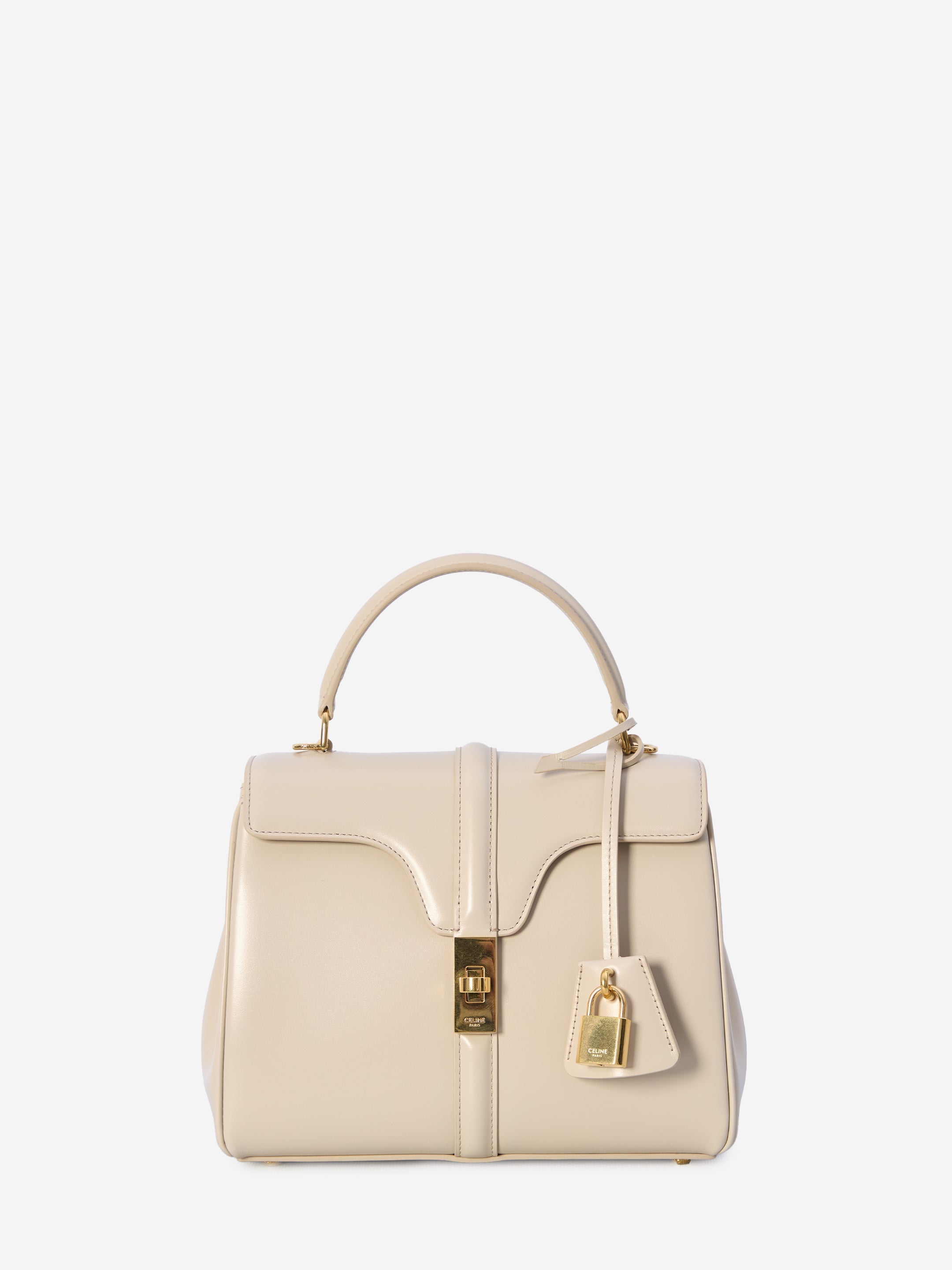 Celine Women's Small 16 Bag in Beige | 188003BEY