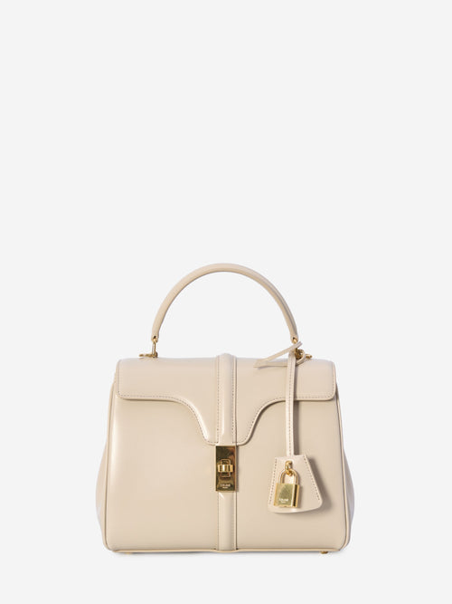 Celine Women's Small 16 Bag in Beige | 188003BEY