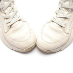 FENDI FLOW Flow Sneakers Leather Canvas Ivory