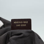 FENDI Pecan Canvas Tote Bag Brown Black gold89144