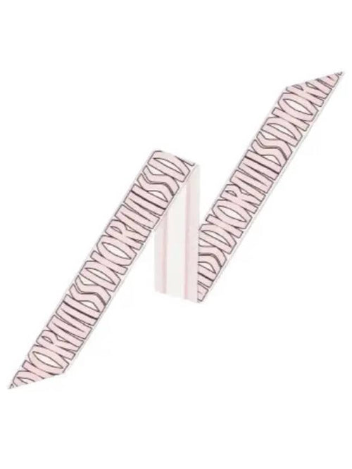 Miss Dior Allover Mitzah Silk Twill Scarf Pink Dior