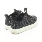 FENDI Zucca Sneakers Fabric Gray Black