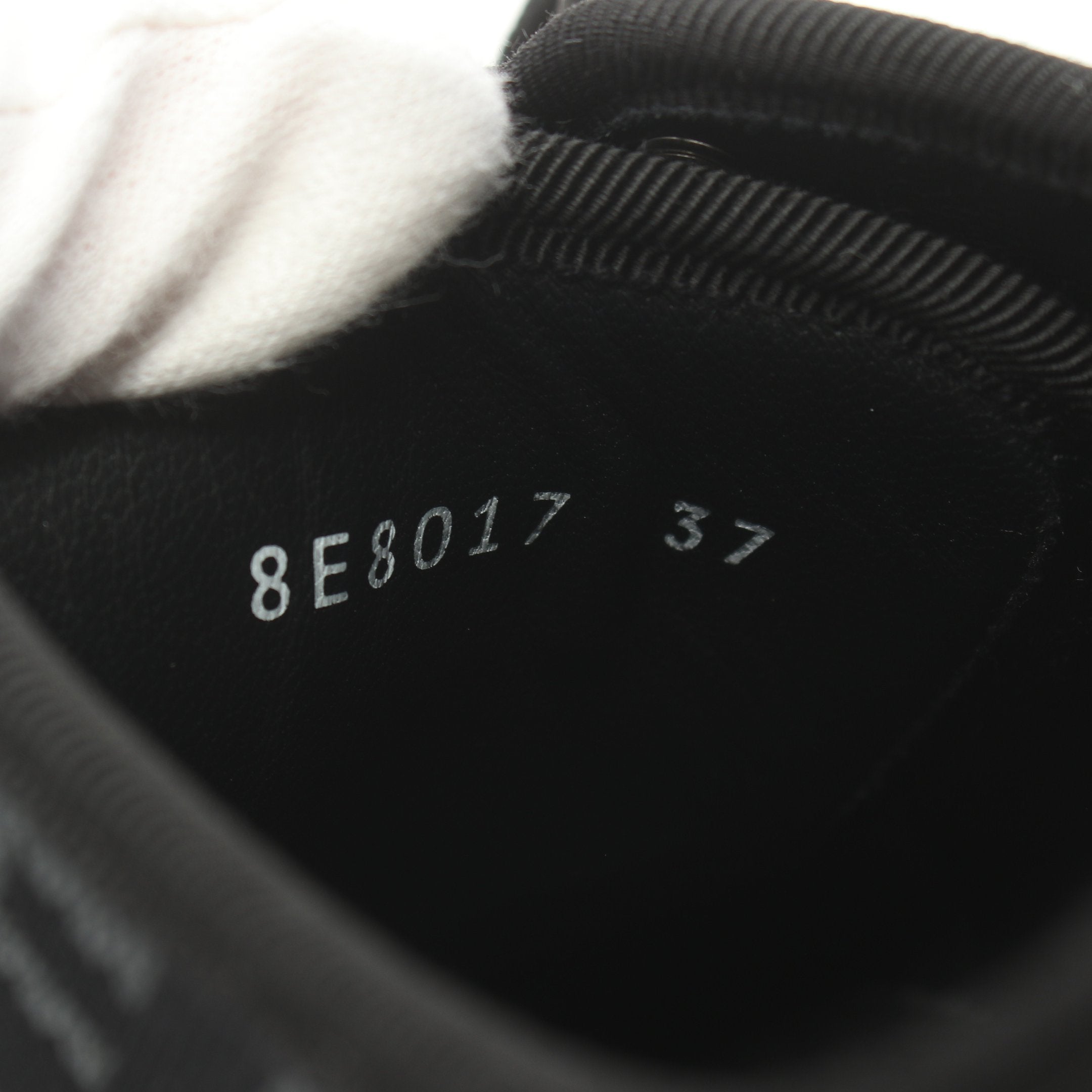 FENDI Zucca Sneakers Fabric Gray Black