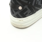 FENDI Zucca Sneakers Fabric Gray Black