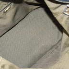 FENDI Zucca Canvas Vanity Hand Bag Brown Black gold89547