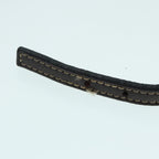 FENDI Zucca Canvas Mamma Baguette Shoulder Bag Gold Black Brown89560