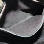 FENDI Zucca Canvas Mamma Baguette Shoulder Bag Brown Black gold89599