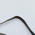 FENDI Zucca Canvas Mamma Baguette Shoulder Bag Brown Black gold89599