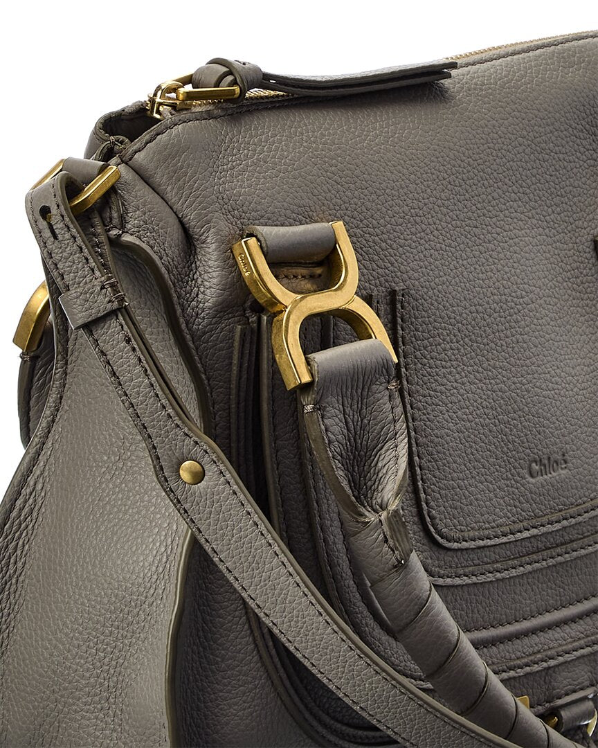 Chloe Marcie Small Leather Satchel