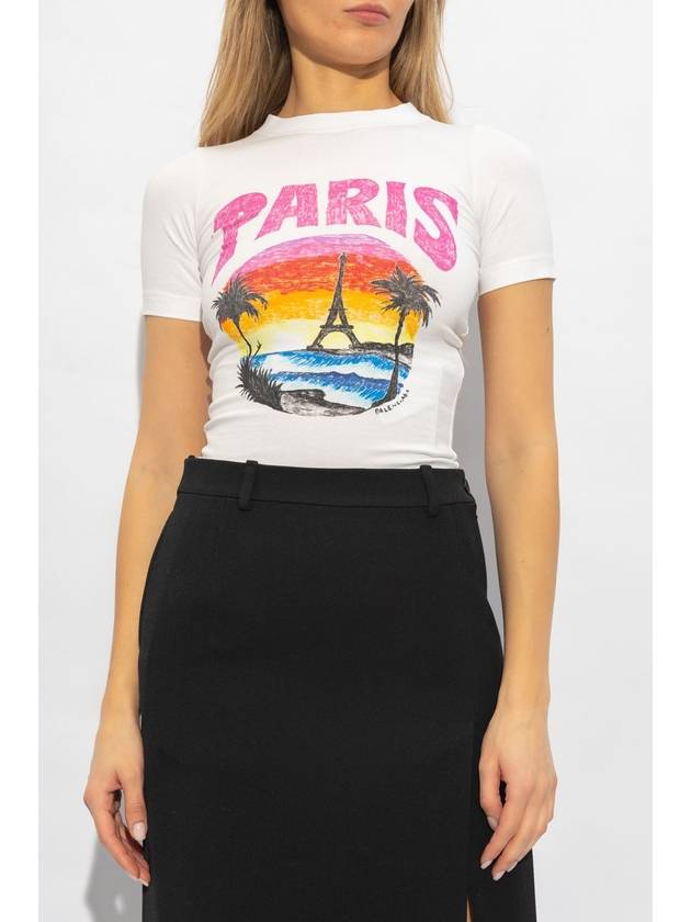 Balenciaga Paris Tropical T-shirt 768075 TPVM29601 B0010988925