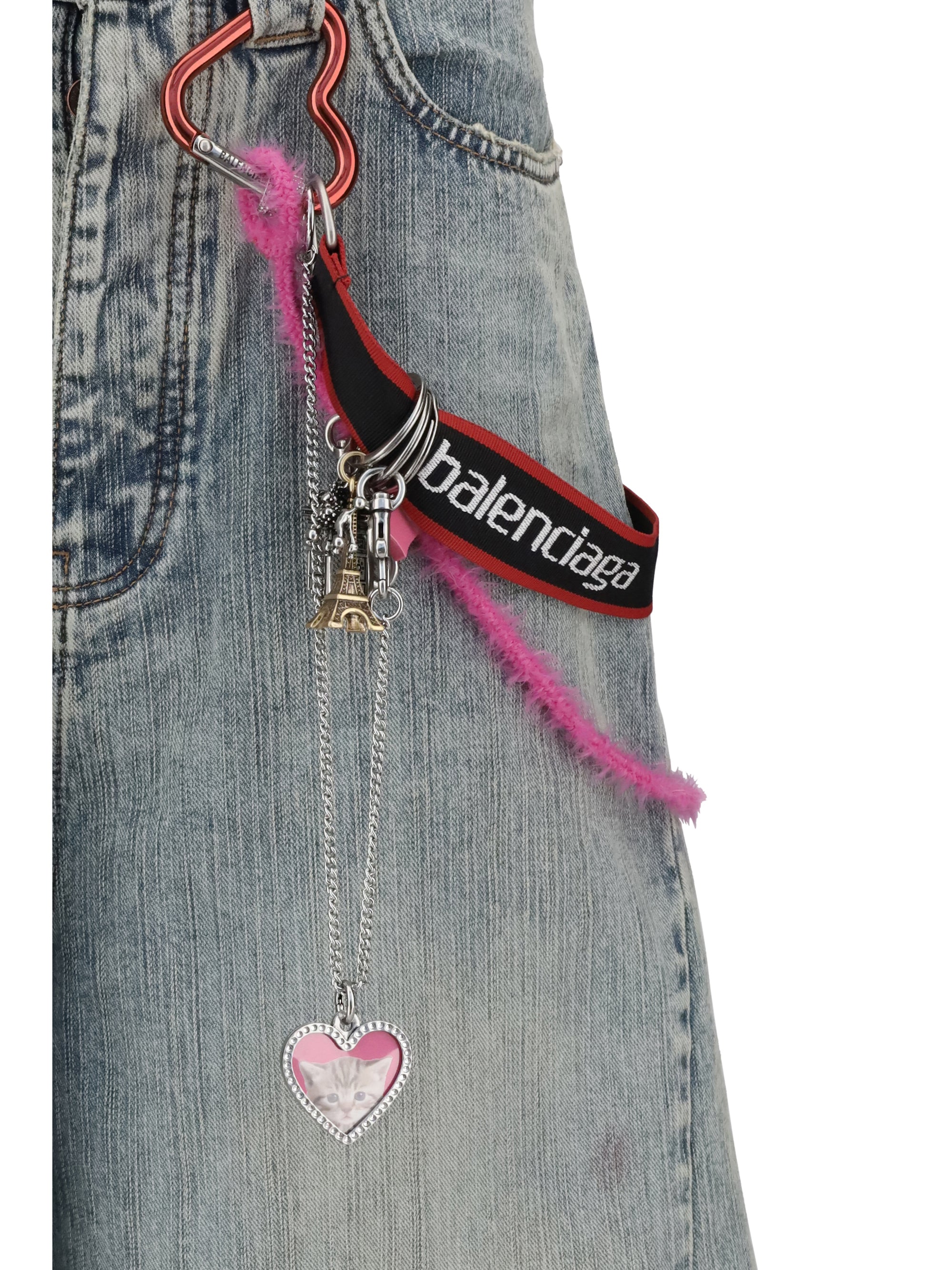 Balenciaga Women Wide Leg Jeans