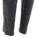 Christian Dior lambskin leather skinny leggings pants