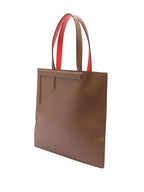 FENDI Medium Leather Color-Block Tote Handbag