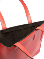 FENDI Medium Leather Color-Block Tote Handbag