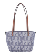 FENDI Mini Roll Reversible Shopper Handbag