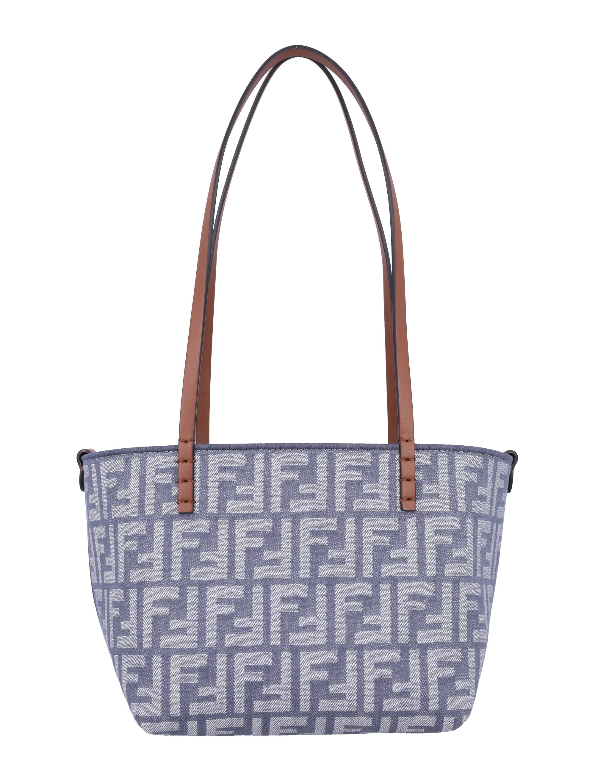 FENDI Mini Roll Reversible Shopper Handbag