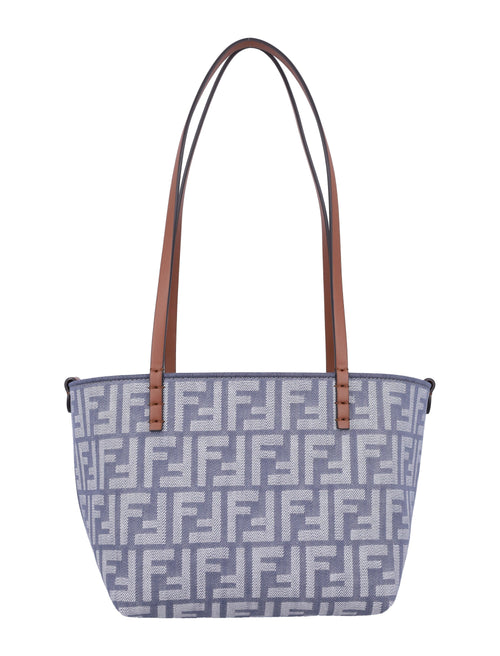 FENDI Mini Roll Reversible Shopper Handbag