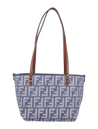 FENDI Mini Roll Reversible Shopper Handbag