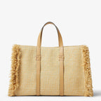FENDI Summer Tote Handbag in Jacquard Fabric with FF Motif