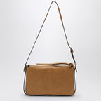 Fendi Simply Fendi Medium Beige Leather Bag Women