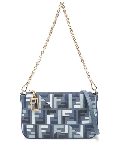 FENDI Pouch Handbag with Chain Baguette (Mini)