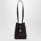 Fendi Origami Mini Bag In Purple Suede Women