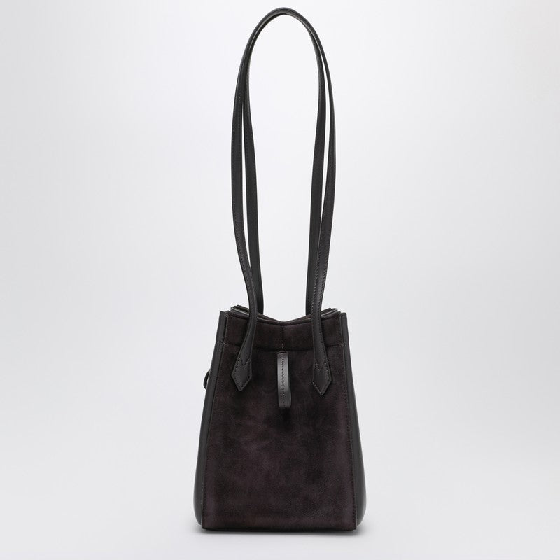 Fendi Origami Mini Bag In Purple Suede Women