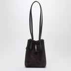 Fendi Origami Mini Bag In Purple Suede Women