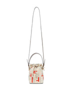 FENDI Mini Mon Tresor FF-Jacquard Bucket Handbag