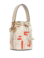 FENDI Mini Mon Tresor FF-Jacquard Bucket Handbag