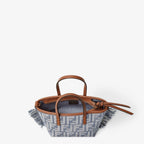FENDI Mini Roll Soft Fabric Tote Bag for Women