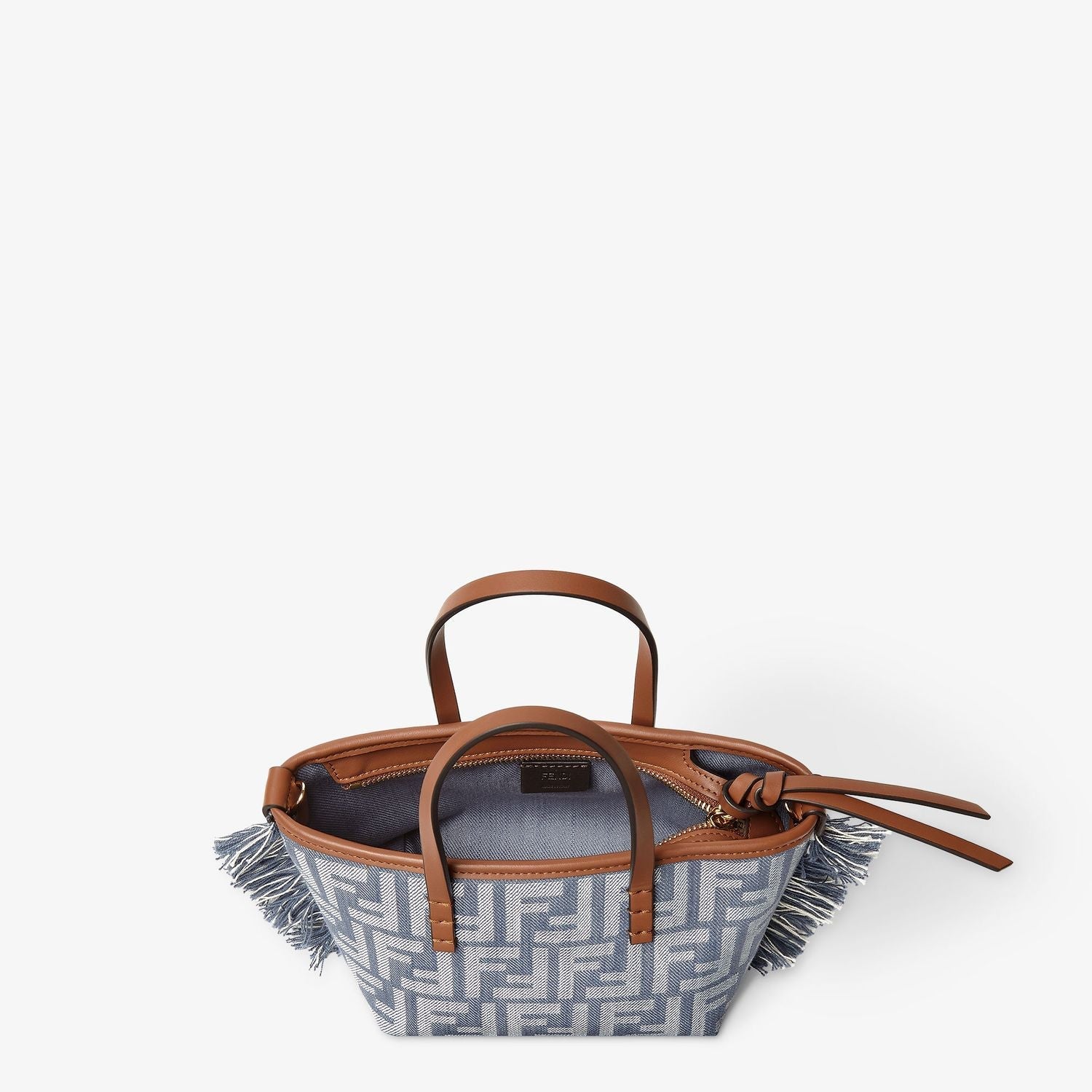 FENDI Mini Roll Soft Fabric Tote Bag for Women