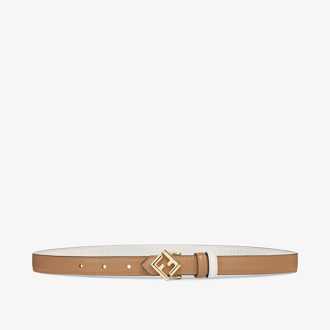 FENDI 2 CM Monogrammed Belt for Women