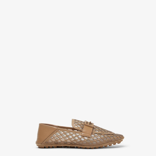 FENDI Loafer with Grilled Pattern for Women