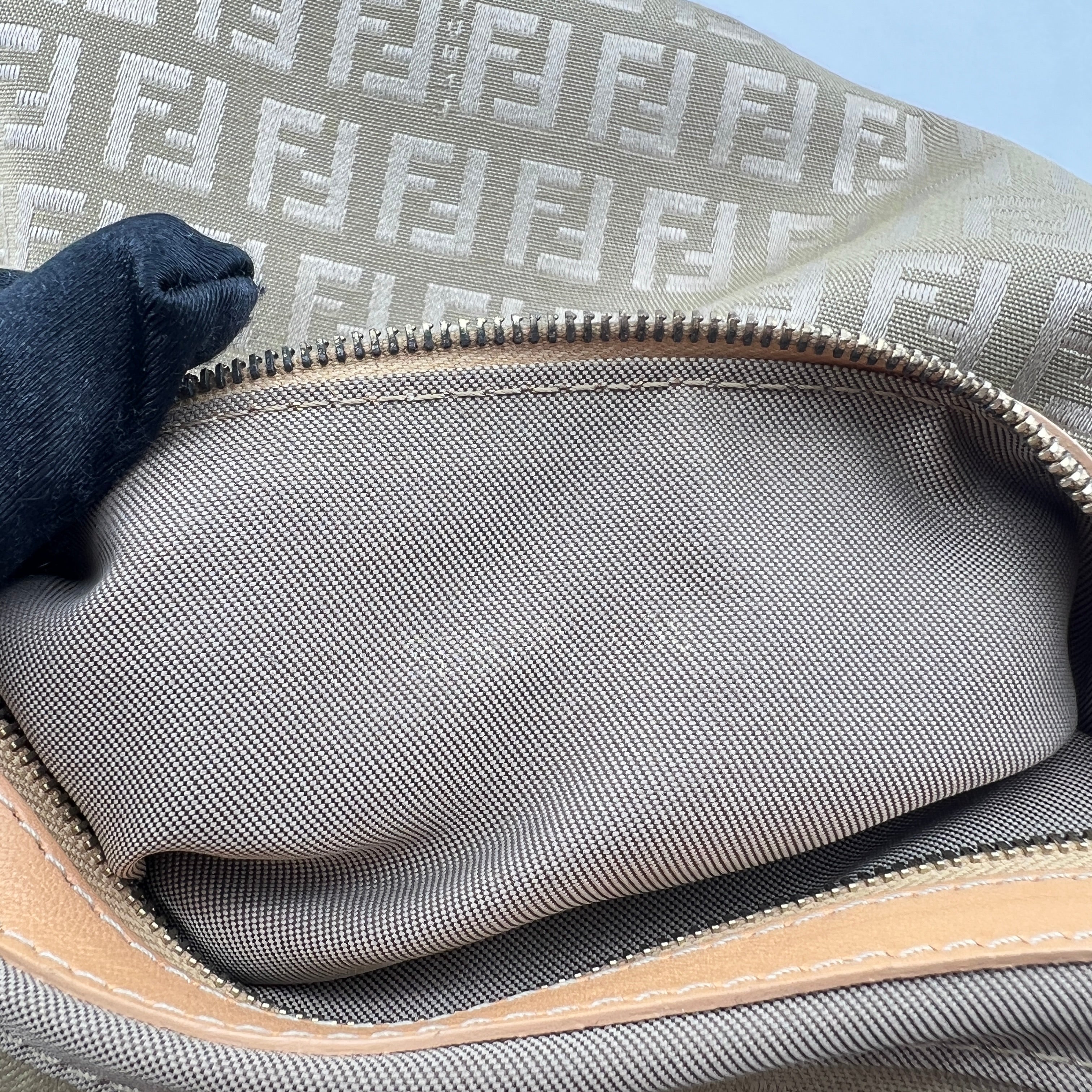 Fendi Zukka Mamma Baguette Shoulder Bag TWS