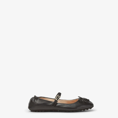 FENDI Mini Ballerina Flat Shoes