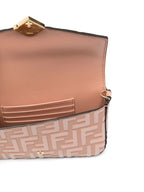 FENDI Mini Monogram Wallet with Gold Chain