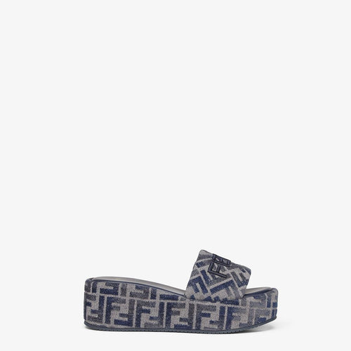 FENDI Elevated Slide Wedges for Women